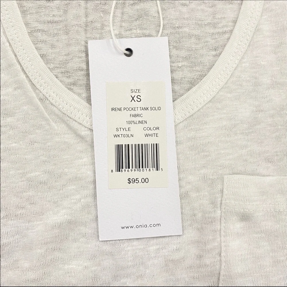 ONIA Tank Top NWT - Picture 5 of 5